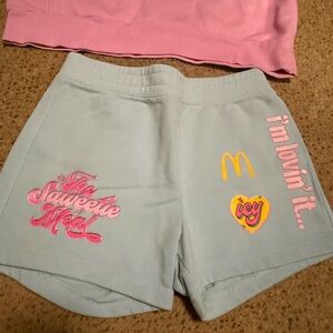 McDonald's x Saweetie Women's Gray Athletic Shorts